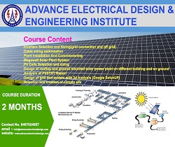 solar power plant design course institute in delhi, solar design training institute in noida, solar power plant design training institute in noida, solar plant design training course, Solar plant training institute in delhi, solar plant design course in delhi